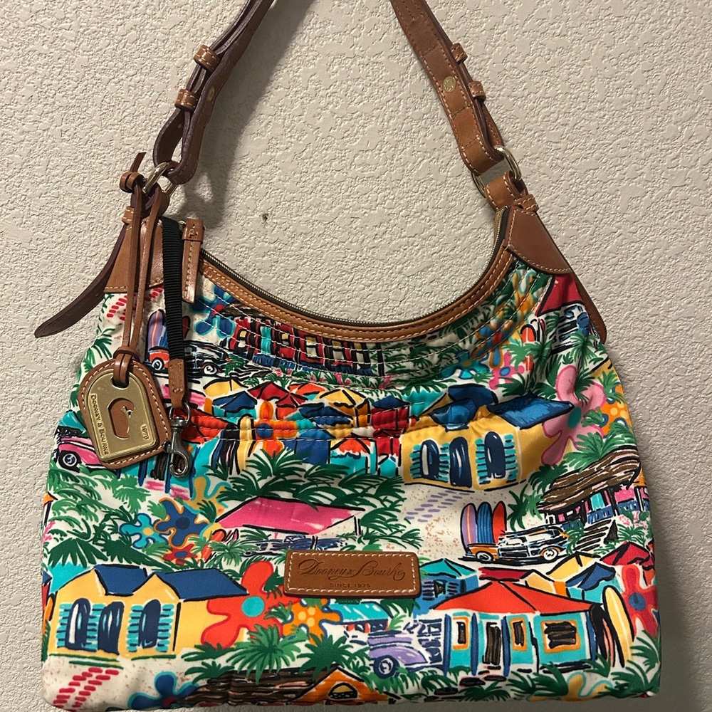 Dooney & Bourke Colorful Print Shoulder Bag